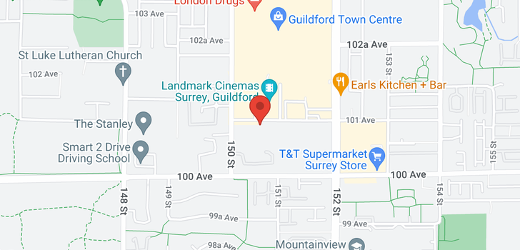 map of 1104 15038 101 AVENUE